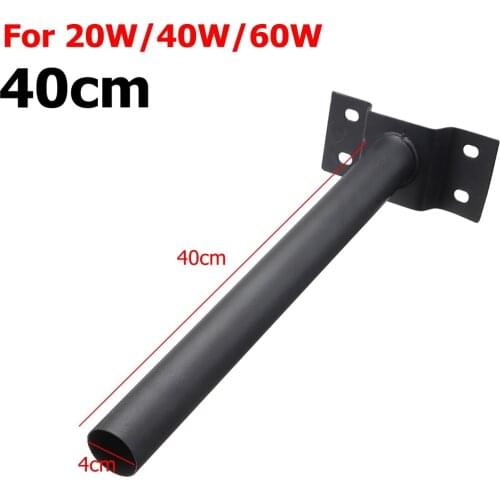 New 40CM 50CM Length Light pole Kits White For Solar Street Light Outdoor Garden Wall LED Lamp Lightings