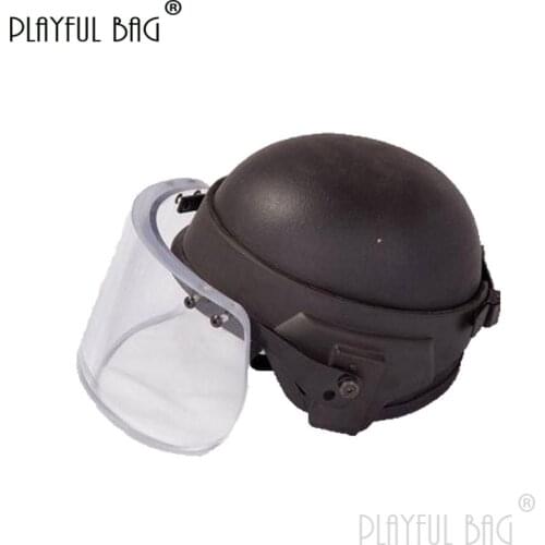 PB Playful bag PC material bulletproof goggles Level two bulletproof equipment Tactical CS sport Accessory QE29S
