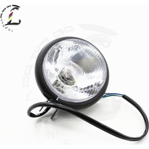 Motorcycle Front Headlight For Harley Sportster XL 883 1200 X48 VLX Magna 250 750 Shadow 600 Steed 400 600 Retro Headlamps