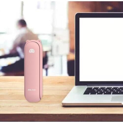 Portable Handheld Mini Air Cooler Fan with Mobile Power Flashlight USB Small Personal Cooling Tools for Home Office Outdoor