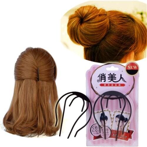 Fashion Women Hairpin Accessories DIY Formal Hair Styling Updo Bun Comb Beauty Tool Set Hair Disk For Hair Accessory Tools