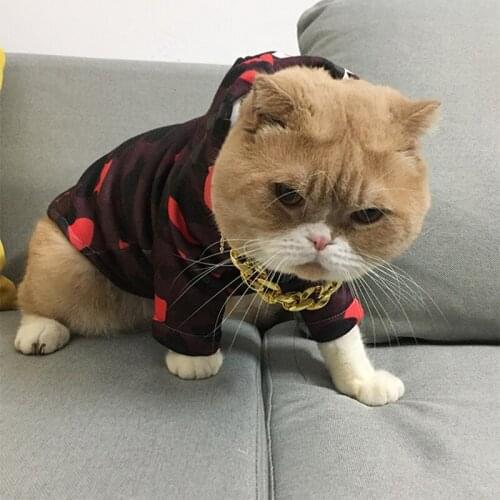 Dog Hoodies for Small Dogs 3 Color Camouflage Hoodies for French Bulldog Sweater for Chihuahua PC0990