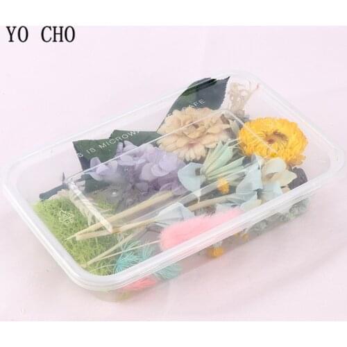 YO CHO Eternal flower dried flower material used for resin jewelry dry plant embossing DIY production craft accessories