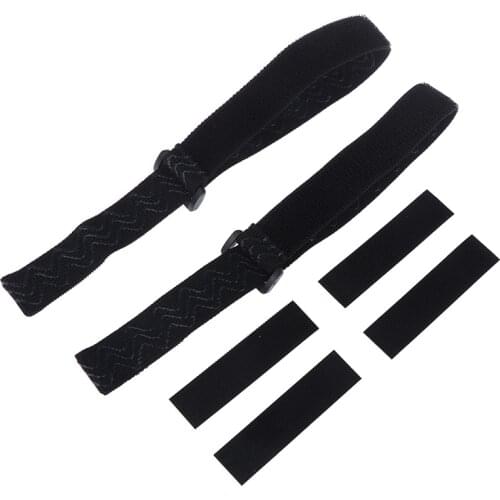 Women Adjustable Adhesive Tape Shoelaces For Boots Belt Strap Elastic Shoe Laces Lock Holding Loose Boot Belt Shoes Accessories