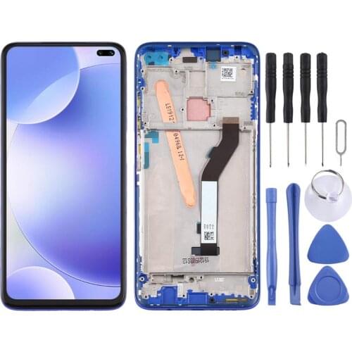 LCD Screen and Digitizer Full Assembly with Frame for Xiaomi Redmi K30 5G