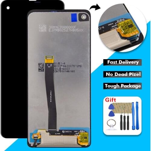 100% Tested LCD Display For Samsung Galaxy X Cover Pro G715 G715FN LCD Display Touch Screen Digitizer Assembly With Free Tools