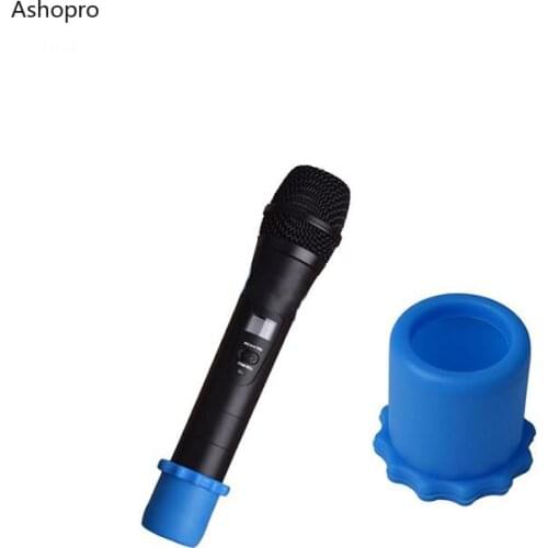 2 pcs/lot Microphone Silicone-rubber Anti Slip Roller Ring Handheld Microphone Accessories Protection for Karaoke DJ Microphone