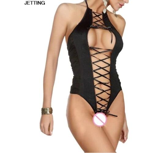 2017 Hot Lady Women Sexy Underwear Erotic Lingerie Babydoll Sleepwear Lace Transparent Lingerie Open Crotch Sexy Nighty Dress