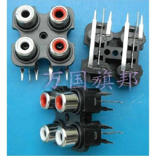 4 bit RCA lotus audio socket