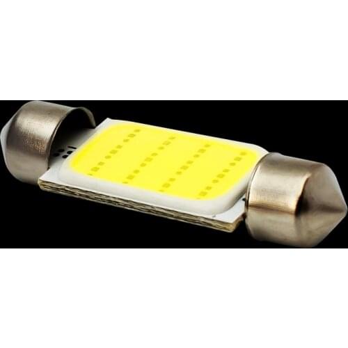 4pcs 39mm C5W C10W SV8.5 12844 DE4410 Festoon COB led Car Licence Plate Light Auto housing Interior Dome lamps Reading Lights
