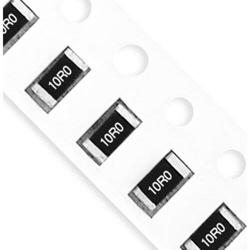 40PCS/LOT SMD resistor 1206 1% 10R 10 ohm 10ohm 10R0 1/4W 0.25W