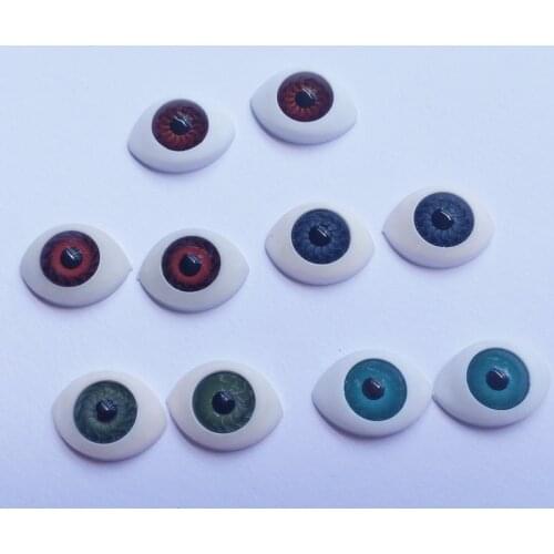 5Pairs/Lot Hot Sale Doll Accessories Safety Plastic Doll Eyes For Doll BJD