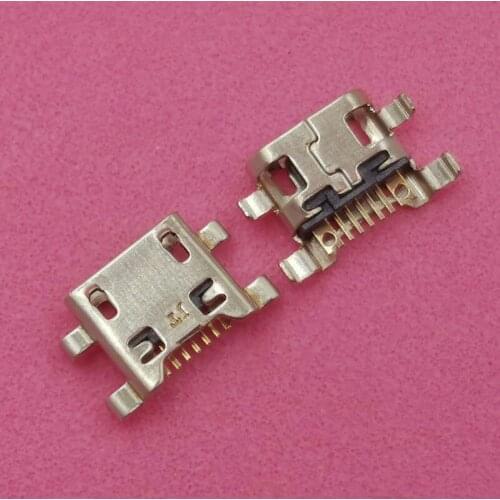 50Pcs Usb Charger Micro Charging Doct Port Connector For LG K4 K7 2016 K120 K120E K121 K130 K130E Q7 LS675 X210DS MS330 Plug