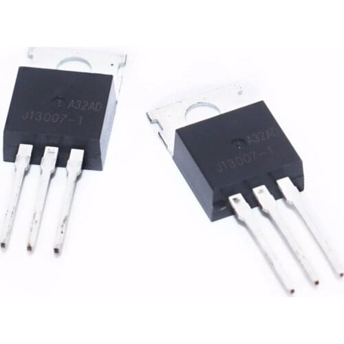 50PCS MJE13007 J13007-1 J13007-2 E13007 TO-220 computer switching supply