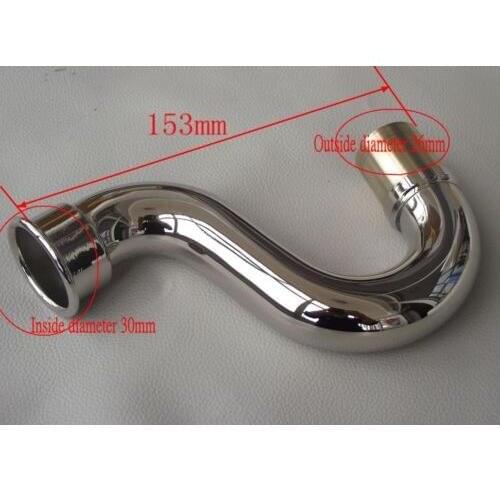 Bass clarinet neck for repairing workshop clarinet parts Nickel plating