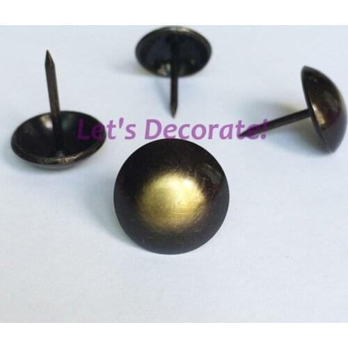 Free shipping 200pcs/lot 16mm Steel Bronze Design Home or Garden Decorative Tack, Hobnail, Upholstery Nail