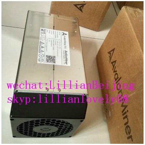 Used Avalon 741 7.3T SHA256 ASIC BTC Bitcoin mining machine Miner A741 with PSU power supply