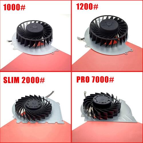 Game Host Console Internal Replacement Built-In Laptop Cooling Fan For Playstation 4 Ps4 Pro Ps4 Slim PS4 1000 Cpu Cooler Fan