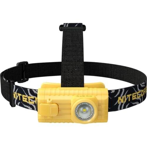 NITECORE HA23-Ex White light Explosion-proof Ultra Lightweight Headlamp XP-G LED max 100 lumen with AA Batteries headlight