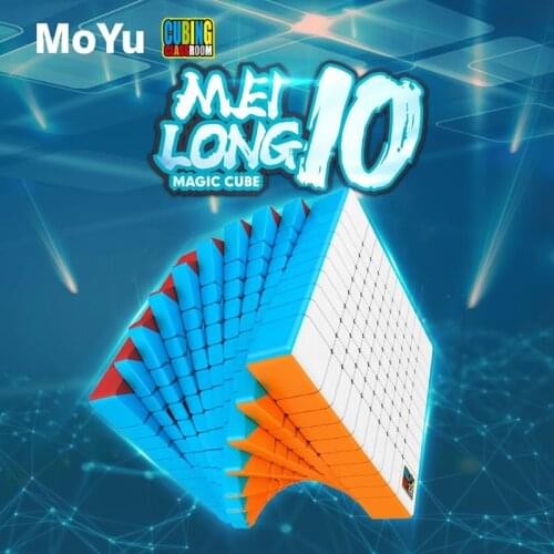 Original High Quality MoYu MeiLong 10 10x10x10 Magic Cube MeiLong10 10x10 Speed Puzzle Christmas Gift Ideas Kids Toys