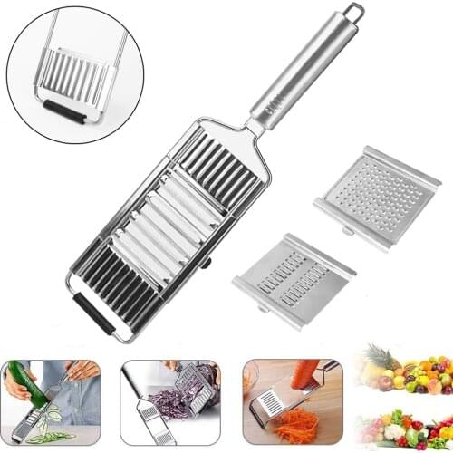 Vegetable Cutter 3 in 1 Fruit Potato Slicer Carrot Chopper Grater Vegetable Slicer Tools Kitchen Gadgets Accessories