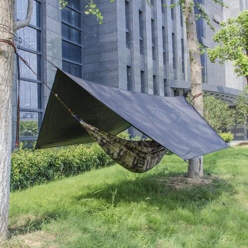 Portable Camping Hammock Mosquito Net and Hammock Outdoor Hammock for Hiking Sunscreen and Rainproof Shade New Camping Hammock