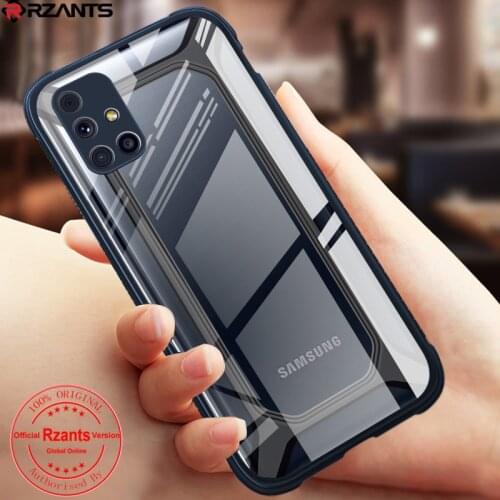 Rzants For Samsung Galaxy M51 M31 M31S Hard Case Shockproof Slim Crystal Clear Cover funda Csasing