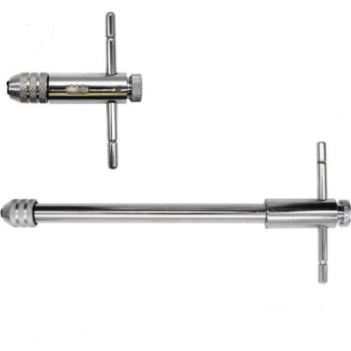 Dropship Tap Wrench M3-M8/M5-M12 Adjustable Wrench Left and Right Adjustment Hand Tools Thread Tools Ratcheting Wrenches