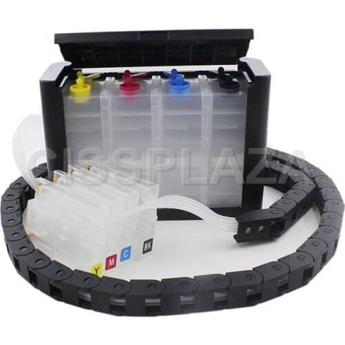 CISSPLAZA 1set 24 inch Luxury CISS system With Chips compatible For hp 711 Designjet HP DesignJet T125 T130 T525 T530 printer