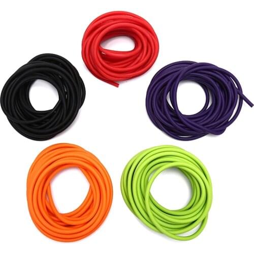 Outdoor Natural Latex Rubber Tube Stretch Elastic Slingshot Replacement Band Catapults Sling Rubber