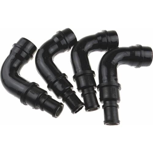 4Pcs New Oil Breather Vacuum Vent Hose For VW Jetta Golf MK4 Audi A4 1.8Turbo 1997 1998 1999 2000 2001 2002 - 2014 06A103213F