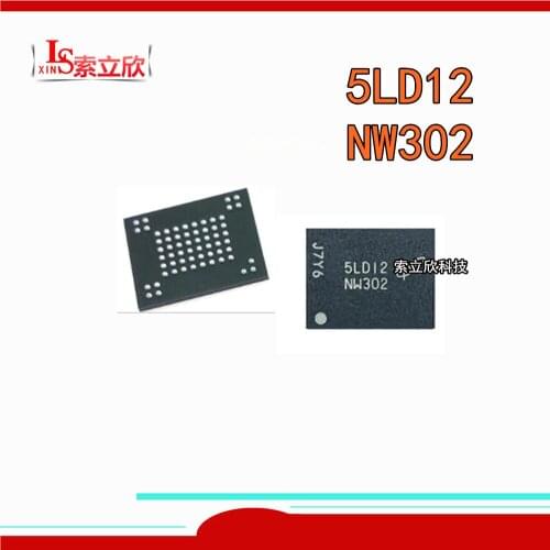 10PCS/LOT NWE 5LD12 NW302 MT29F1G08ABBDAH4-IT:D BGA-63 MT29F1G08ABBDAH4:D BGA63 MT29F1G08ABBDA Code NW302
