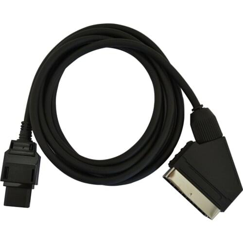 10pcs High quality broom line RGB AV gauge video cable for N-ES cable for N-intendo Entertainment System 1.8m