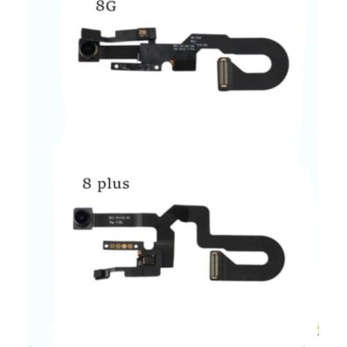 10pcs Small Front Camera Replacement For IPhone 8g 8plus X XR XS XS MAX Light Proximity Sensor Flex Cable Facing Module Parts