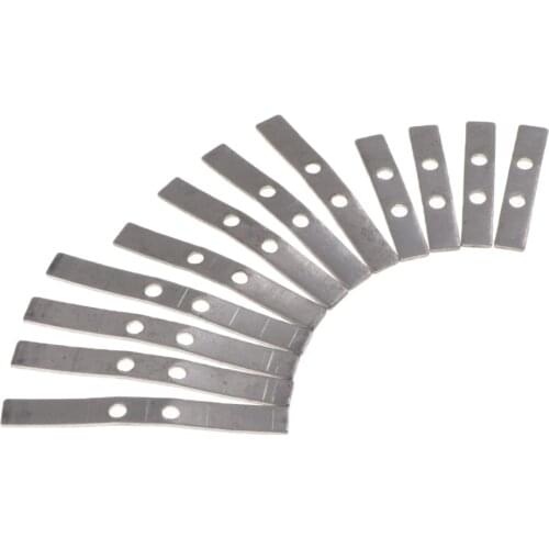 12pcs Metal Leaf Springs for WPL 1/16 B14 B24 B16 B36 C14 C24 C34, JJRC Q60 Q61 Q62 Q63 Q64 RC Cars