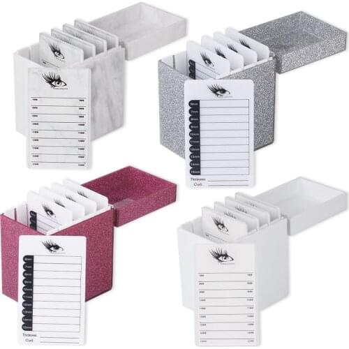 5 Layers Lashes Storage Box Display Stand Organizer Box Eyelashes Glue Pallet Eyelash Extension Eyelash Makupup Tools