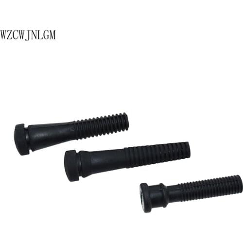 50 pcs Rubber rod Black Poultry Plucking Fingers Hair Removal Machine Glue Stick Chicken Plucker High Qulity Length 85mm to105mm