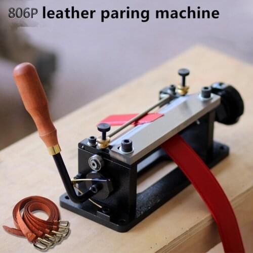 806P Leather Thinner Belt Peeling Machine Shovel Leather Cutting Machine leather paring machine high quality
