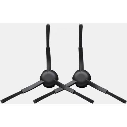 2Pcs Black Side Brush for Xiaomi Mi Robot Vacuum Mop 2 Pro + Robotic Cleaner STYTJ02ZHM STYJ02ZHM Accessories Spare Components