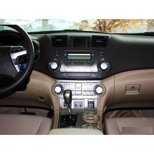For Toyota Highlander 2007-2013 Android 10.0 Screen Car Multimedia DVD Player GPS Auto Navi Radio Audio Stereo Head Unit
