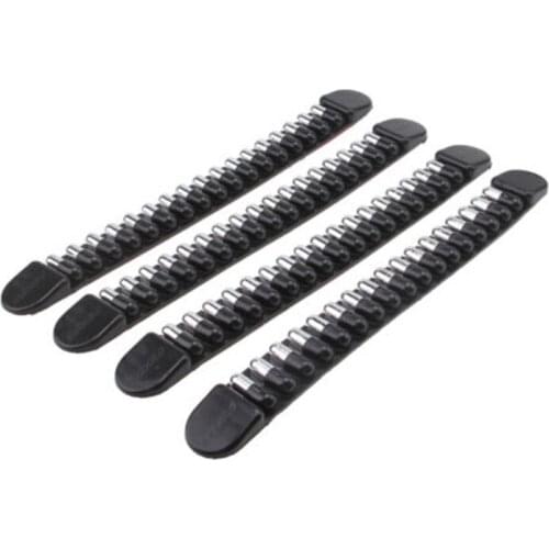 Hot 4x Chrome Rubber Car Front Rear Bumper Protector Corner Guard Scratch Sticker