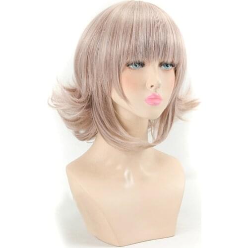 QP Hair Synthetic WigsWoman Adult Wigs Halloween Anime Game Hair high Temperature Fiber Hair