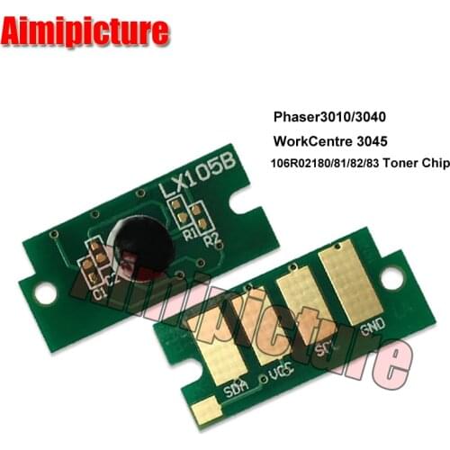 106R02182 106R02183 Toner Cartridge Chip For Xerox Phaser 3010 3040 WorkCentre 3045 2.2K Toner Chip 5Pcs/lot