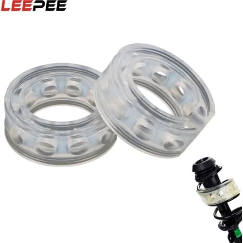 LEEPEE 2 Pieces Car Shock Absorber Car-styling Universal Spring Bumper Power Auto-buffers Auto Buffers Springs Bumpers Cushion