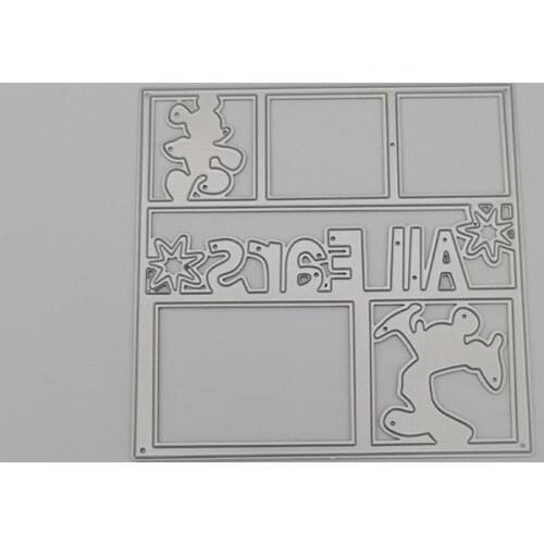 Metal Cutting Dies ALL Scrapbook Paper Craft Decoration Dies Stencil For Album Card Making Knife Punch New Dies