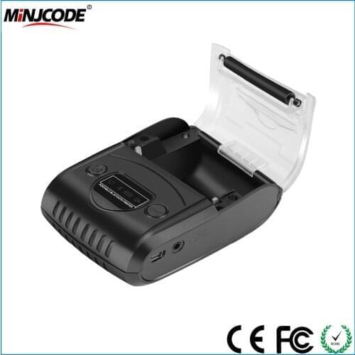 MiNJCODE MJ5808 Free SDK Mini Wireless Bluetooth Portable 2 Inches Thermal Receipt Printer