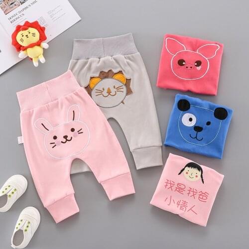 Fashion Autumn Winter Toddler Infant Baby Boys Girls Cartoon Animal Printed Keep Warm High Waist Leggings Long Trousers Pants#p4