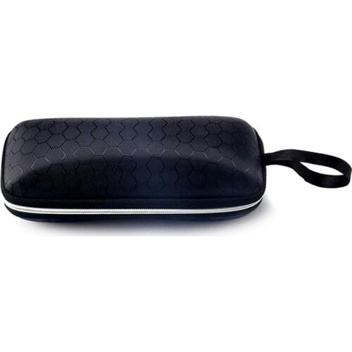 Fahion Black Cover Sunglasses Case For Women Glasses Box With Zipper Eyewear Cases Eyewear Accessories Protection Glasses
