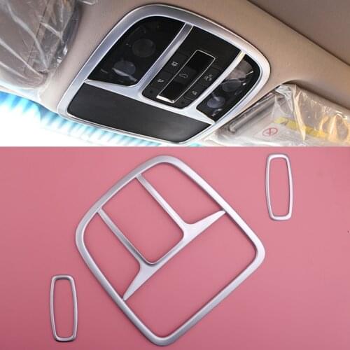 CITALL Plastic 1Set Front&Rear Roof Reading Light Lamp Cover Trim Fit For Kia Sorento 2016 2017 2018 2019 2020