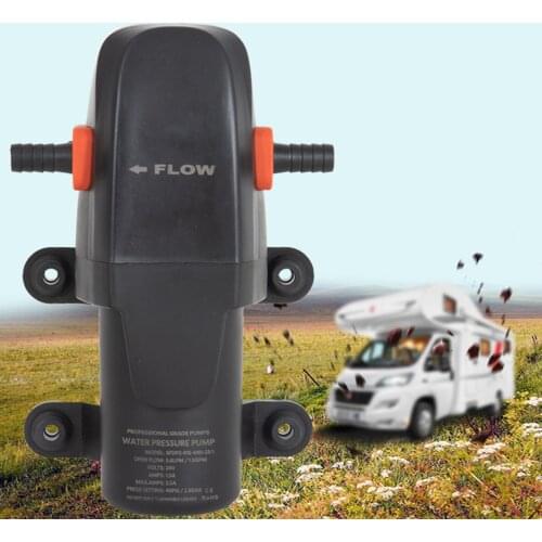 1.5GPM 40PSI Self Priming Sprayer Pump with Pressure Switch for RV Camper Marine Lawn Caravan High Performance
